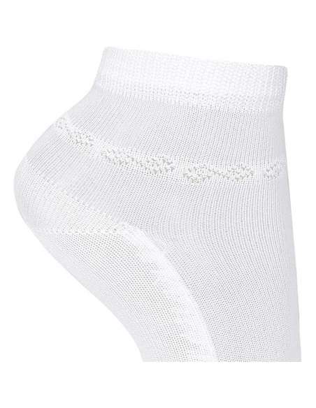 27124 CALCETINES CEREMONIA TRANSPARENTE CON MINI CENEFA  MARCA CONDOR