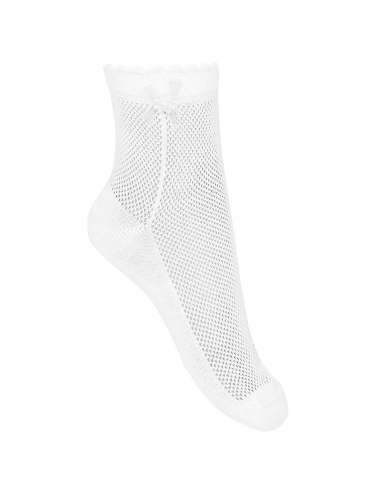 27814  WHITE  SHORT SOCKS BRAND CONDOR