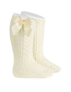 25992 CAVA HIGH SOCKS WITH BOW BRAND CONDOR