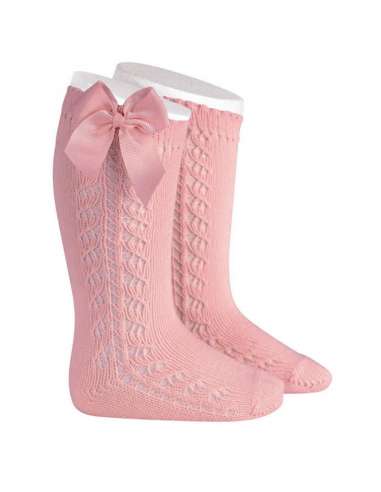 25992 ROSA PALO HIGH SOCKS WITH BOW BRAND CONDOR