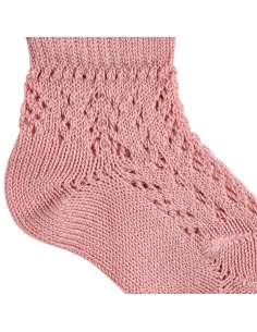 25184 ROSA PALO OPENWORK ANCLE SOCKS BRAND CONDOR 2