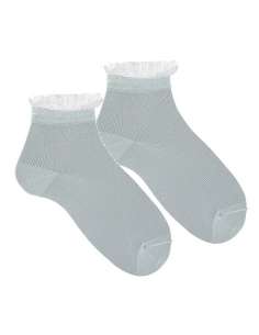 27224 BRUMA CEREMONY ANKLE SOCKS WITH FRILL CUFF BRAND CONDOR