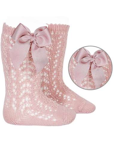 25192   PERLE OPENWORK KNEE HIGH SOCKS BRAND CONDOR