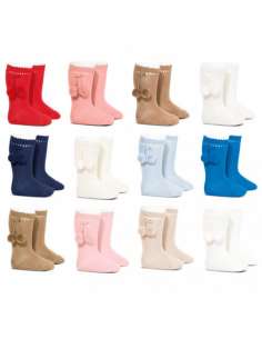25042 CAVA HIGH SOCKS WITH POMPOMS BRAND CONDOR 2