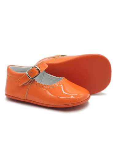 PEUQUE DE BEBÉ EN CHAROL 712C NARANJA