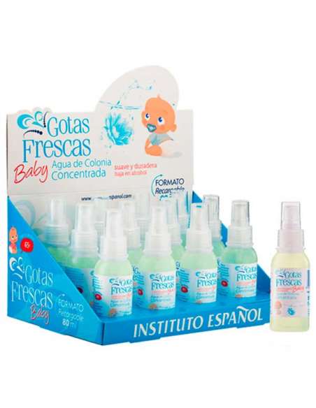 Gotas Frescas baby 80 ml expositor