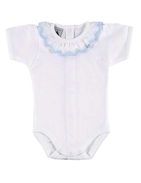 B1198 WHITE/BLUE BODY BRAND BABIDU