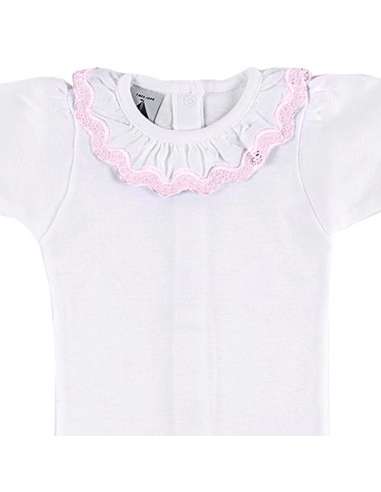 B1198 WHITE/PINK BODY BRAND BABIDU