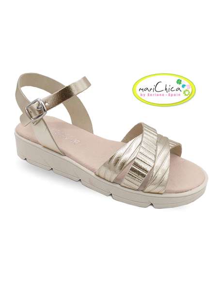 SPANISH SANDALS IN LEATHER BULK