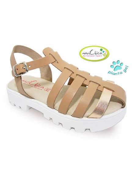 SPANISH SANDALS IN LEATHER BULK