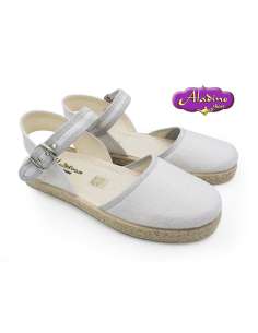 ESPADRILLES 759 SILVER