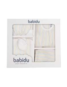 PACK NACIMIENTO Y ROPA DE BEBE DE CALIDAD BABIDU