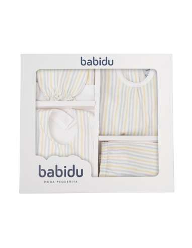 PACK NACIMIENTO Y ROPA DE BEBE DE CALIDAD BABIDU
