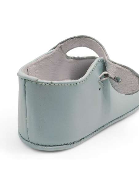 zapato de canastilla de piel por mayor