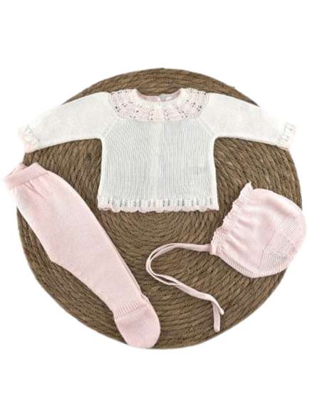 Baby pink knit set – Diverchic Winter 2025 | Wholesale
