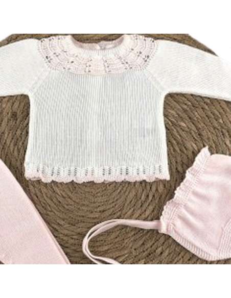 Baby pink knit set – Diverchic Winter 2025 | Wholesale