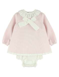 25417 Baby Dress whit Bow Brand Babyferr 2