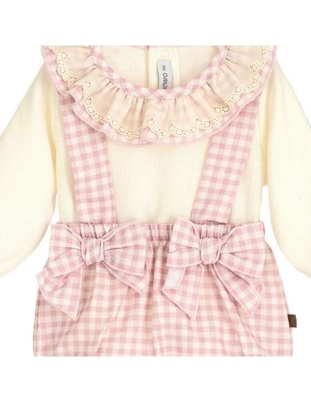 Conjunto Bebé Rosa ref 11178 Calamaro 2025 – Venta al Por Mayor