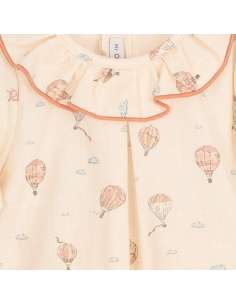 Baby Dress “Anemoi” Organic Cotton | Calamaro Winter 2025 - Wholesale 2