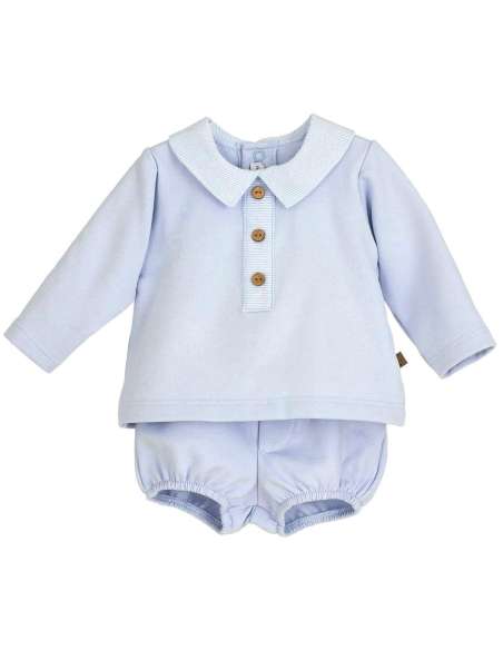 Conjunto Pololo Celeste Lechebe - Calamaro Invierno 2025 | Venta al por mayor