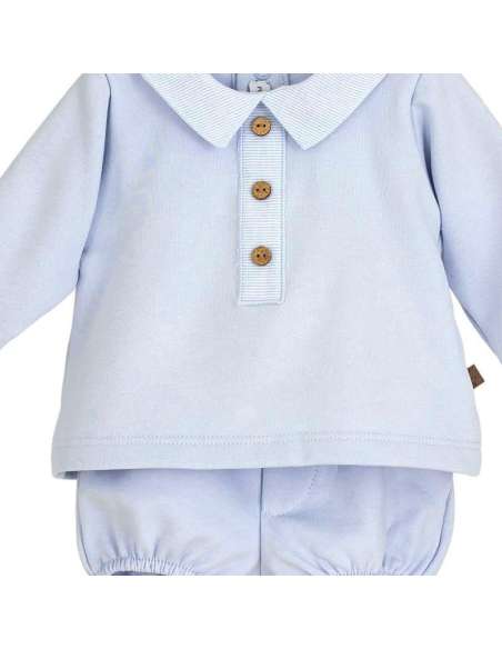 Lechebe Blue Pololo Set - Calamaro Winter 2025 | Wholesale Kidswear