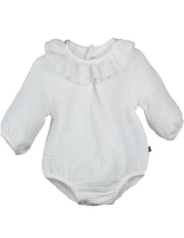 Pelele Estena Natural — 100% cotton, Winter 2025 Calamaro
