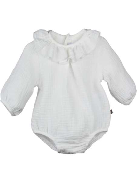 Pelele Estena Natural — 100% cotton, Winter 2025 Calamaro