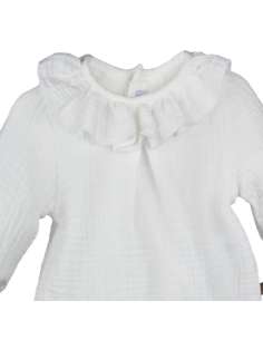 Pelele Estena Natural — algodón 100%, invierno 2025 Calamaro 2