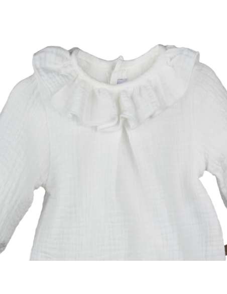Pelele Estena Natural — 100% cotton, Winter 2025 Calamaro