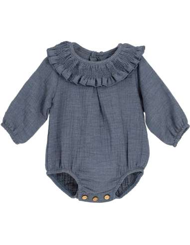 Erus Blue Sleepsuit – Calamaro Winter 2025 | Wholesale