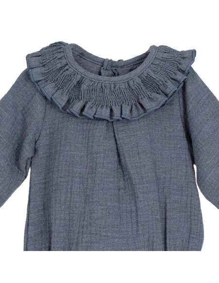 Erus Blue Sleepsuit – Calamaro Winter 2025 | Wholesale