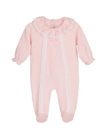 Pelele Gregal Rosa 100% Algodón | Calamaro Invierno 2025