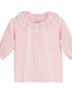 Pelele Gregal Rosa 100% Algodón | Calamaro Invierno 2025 2