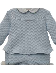 Conjunto Borlas Celeste Yoedu Invierno 2025 | Mayorista 2