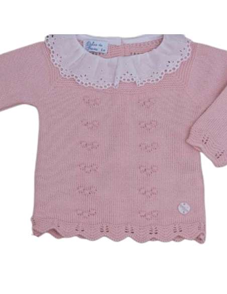 Conjunto bebé Aramis color dulce Dulce de Fresa — Invierno 2025 | Mayorista