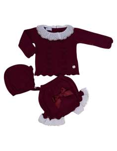 Conjunto Aramis color ciruela Dulce de Fresa — Invierno 2025 | Mayorista