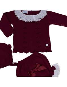 Conjunto Aramis color ciruela Dulce de Fresa — Invierno 2025 | Mayorista 2