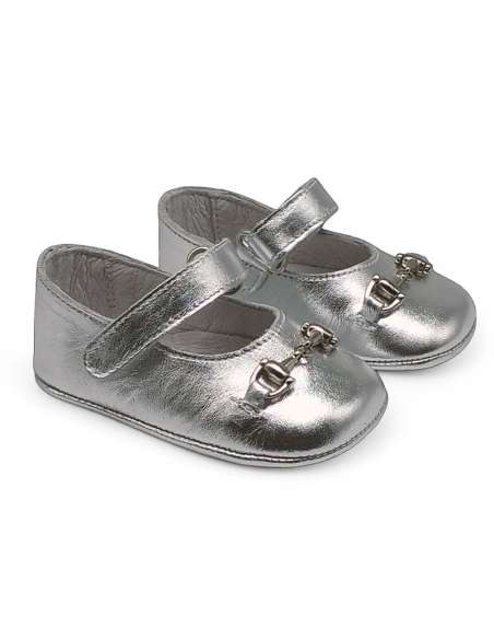 Gucci Mary Janes Bebé Charol Plata – Venta al por Mayor | Envíos Internacionales