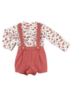 Conjunto niño con tirantes Babyferr Invierno 2025 2