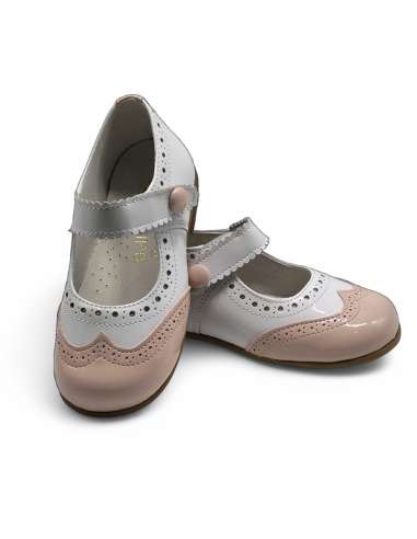 Mary Jane Pink Patent Leather – Handmade Footwear Made in Spain