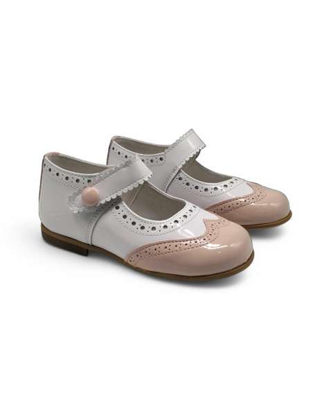 Mary Jane Pink Patent Leather – Handmade Footwear Made in Spain
