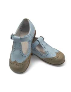 Mary Jane Marrón Charol Bicolor – Calzado Artesanal Made in Spain 2