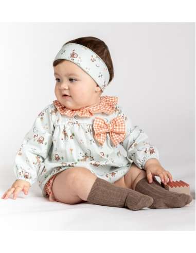 Simún Baby Dress – High Quality, Made in Spain | Calamaro Winter Collection 2025 | Wholesale