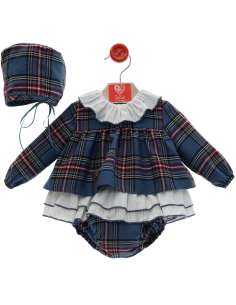 Jesusito Bebé con Capota Cintas | Del Sur Invierno 2025 | Mayorista Moda Infantil Hecha en España 2