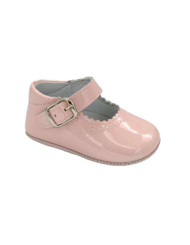 PEUQUE DE BEBÉ EN CHAROL 712C ROSA