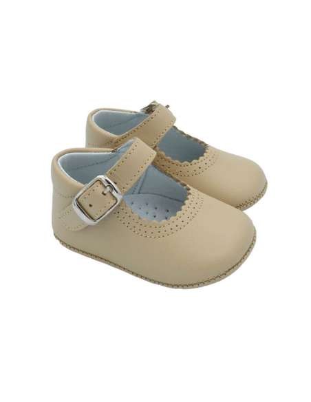 PEUQUE DE BEBÉ EN PIEL 712C CAMEL