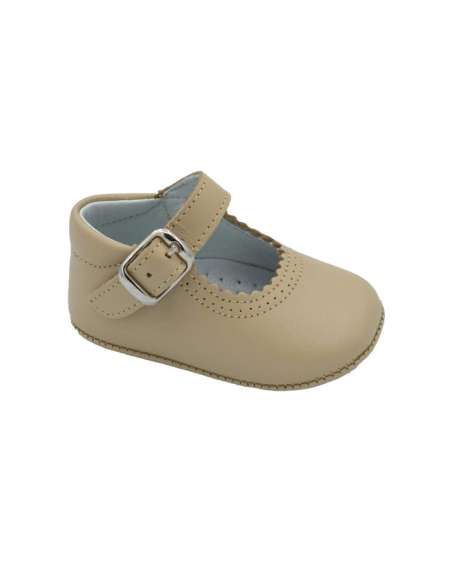 PEUQUE DE BEBÉ EN PIEL 712C CAMEL