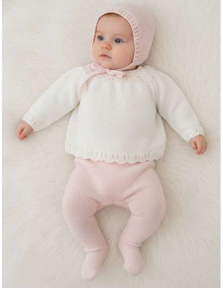 Baby pink knit set – Diverchic Winter 2025 | Wholesale