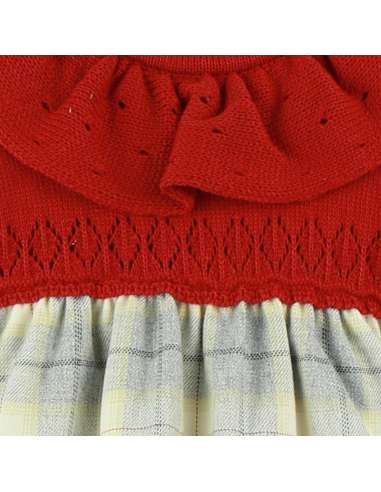 jesusito con capota, moda infantil al por mayor, colección invierno 2025 Dulce de Fresa, ropa bebé al