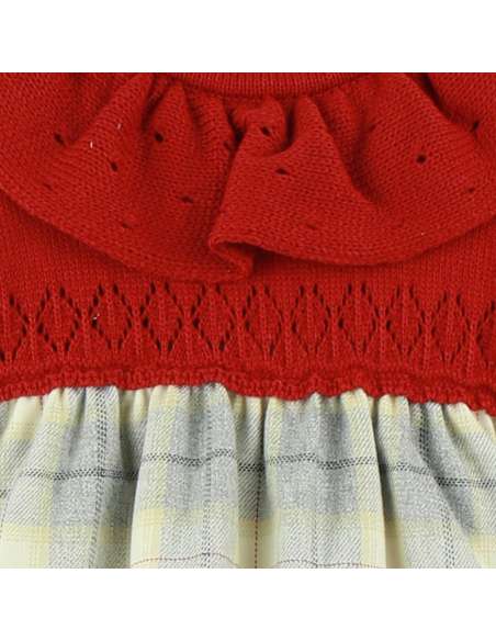 jesusito con capota, moda infantil al por mayor, colección invierno 2025 Dulce de Fresa, ropa bebé al